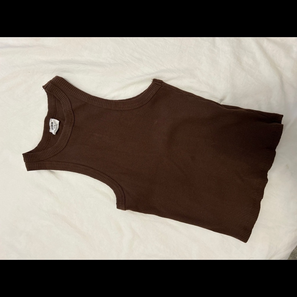 Brown Tank Top